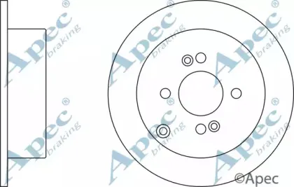 Тормозной диск APEC braking купить