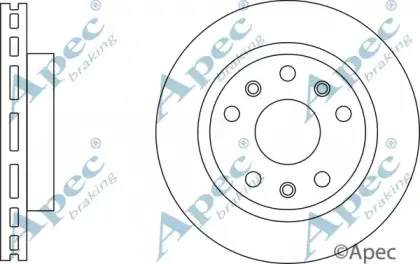 Тормозной диск APEC braking купить
