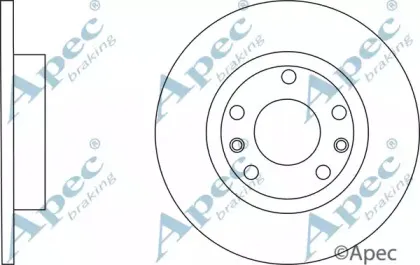 Тормозной диск APEC braking купить