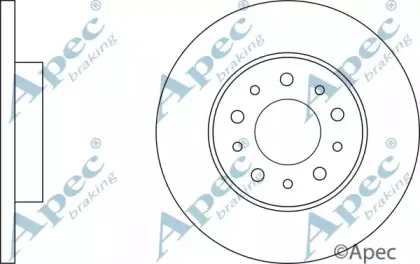 Тормозной диск APEC braking купить