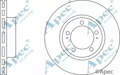 Тормозной диск APEC braking купить