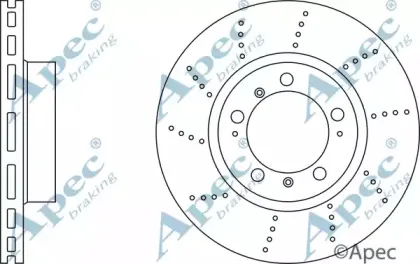 Тормозной диск APEC braking купить