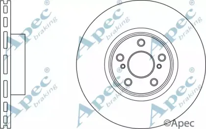 Тормозной диск APEC braking купить
