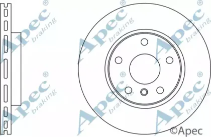 Тормозной диск APEC braking купить