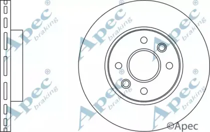 Тормозной диск APEC braking купить