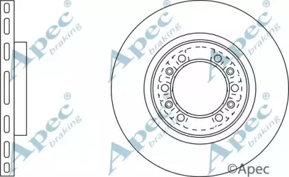 Тормозной диск APEC braking купить
