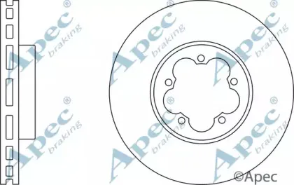 Тормозной диск APEC braking купить
