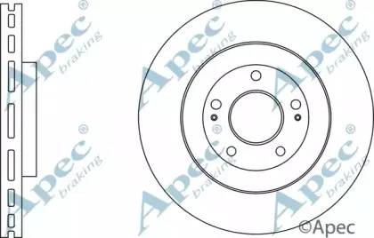 Тормозной диск APEC braking купить