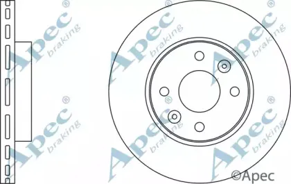 Тормозной диск APEC braking купить