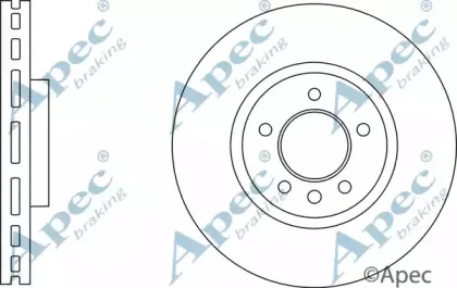Тормозной диск APEC braking купить