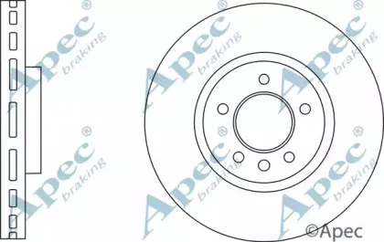 Тормозной диск APEC braking купить