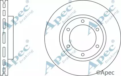 Тормозной диск APEC braking купить