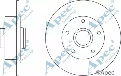 Тормозной диск APEC braking купить