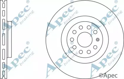 Тормозной диск APEC braking купить