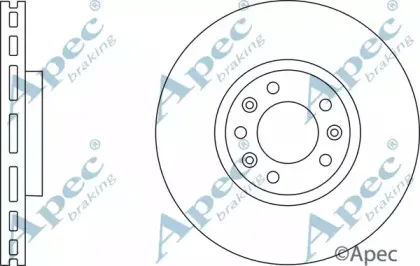 Тормозной диск APEC braking купить