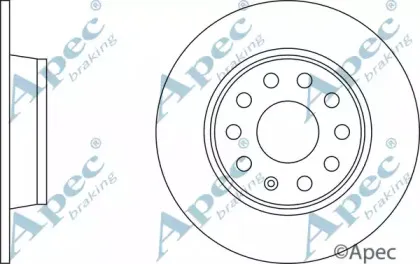 Тормозной диск APEC braking купить