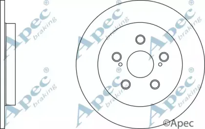 Тормозной диск APEC braking купить