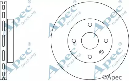 Тормозной диск APEC braking купить