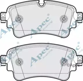 Комплект тормозных колодок, дисковый тормоз APEC braking купить