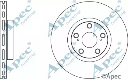 Тормозной диск APEC braking купить