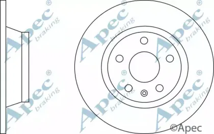 Тормозной диск APEC braking купить