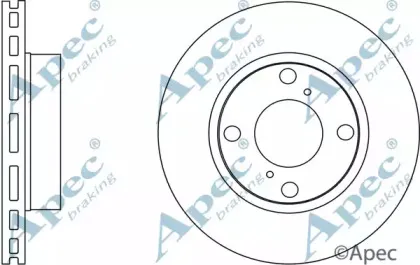 Тормозной диск APEC braking купить