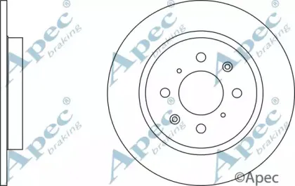 Тормозной диск APEC braking купить