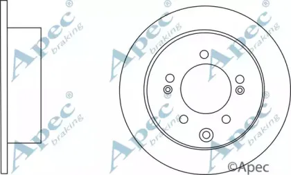Тормозной диск APEC braking купить