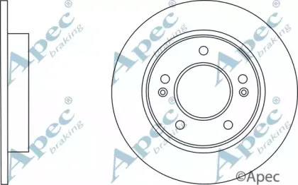 Тормозной диск APEC braking купить