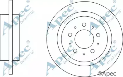Тормозной диск APEC braking купить