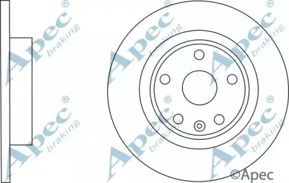 Тормозной диск APEC braking купить