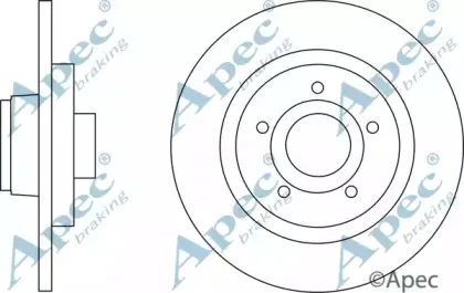 Тормозной диск APEC braking купить