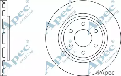 Тормозной диск APEC braking купить