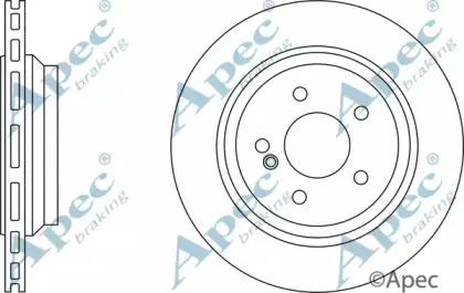 Тормозной диск APEC braking купить