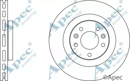 Тормозной диск APEC braking купить