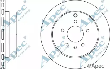 Тормозной диск APEC braking купить