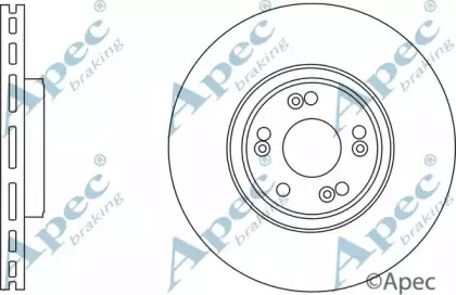 Тормозной диск APEC braking купить