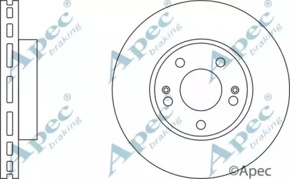 Тормозной диск APEC braking купить