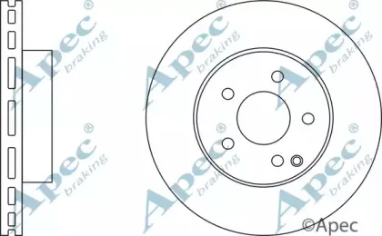 Тормозной диск APEC braking купить