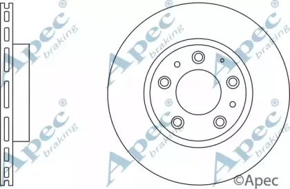 Тормозной диск APEC braking купить