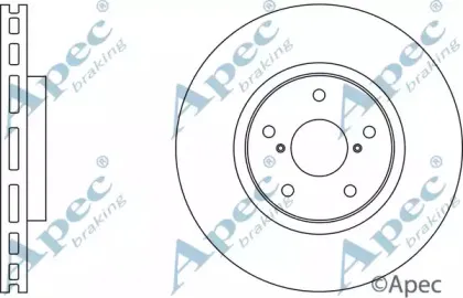 Тормозной диск APEC braking купить