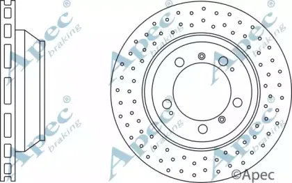 Тормозной диск APEC braking купить
