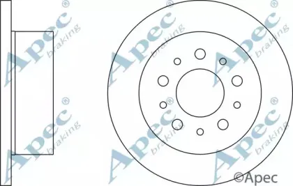 Тормозной диск APEC braking купить