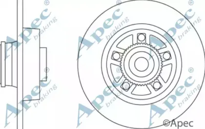 Тормозной диск APEC braking купить