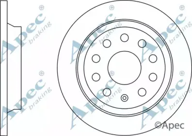 Тормозной диск APEC braking купить