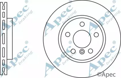Тормозной диск APEC braking купить
