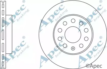 Тормозной диск APEC braking купить