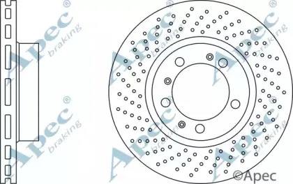 Тормозной диск APEC braking купить