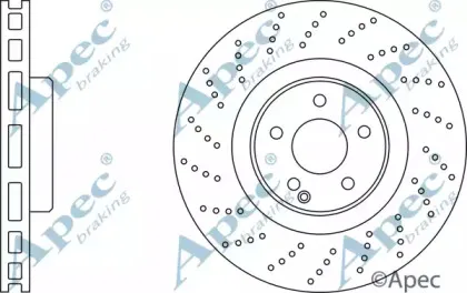 Тормозной диск APEC braking купить