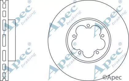 Тормозной диск APEC braking купить